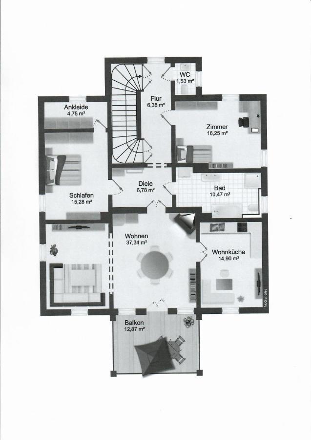 Helle Terrassenwohnung In Traumlage Von Dresda Esterno foto